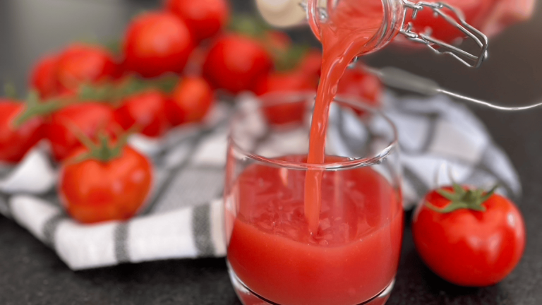 Jus de tomates maison
