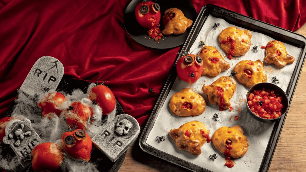 Pizzas-pochettes tomates et chorizo