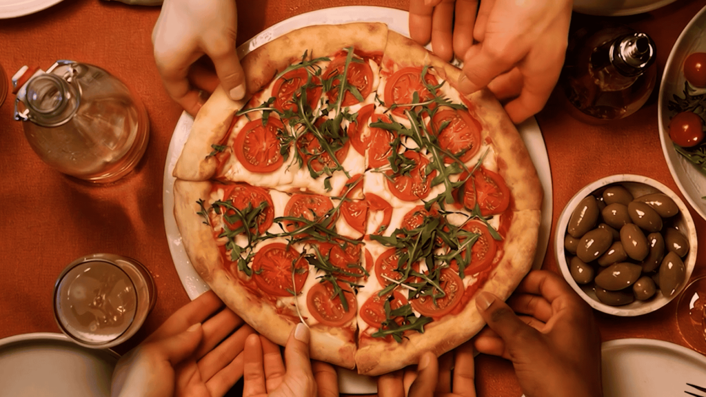 Irresistible Roasted Cocktail Tomato Pizza