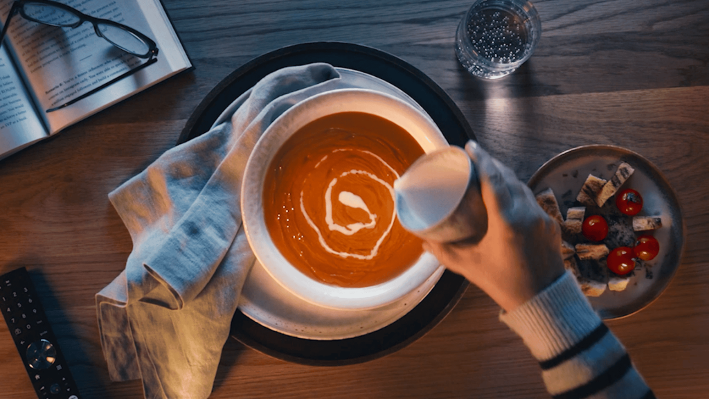Beef Tomato Cream Soup
